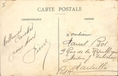 CPA Militaria Chasseurs alpins dans la montagne