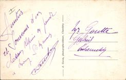 CPA Militaria Chasseurs alpins Col de la Grande Casse