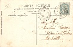 CPA Militaria Chasseurs alpins Foret du Tournairet Un coin des baraquements Alpins