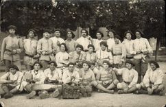 CHART PHOTO Briançon 1924 Militaria Alpine hunters