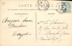 CPA Bateau Saint Nazaire 19 avril 1905 Lancement du cuirasse de 1ere classe Liberte Le pus grand navire de guerre Francais Dans le vieux bassin