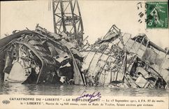 Vintage Postcard Boat the catastrophe of the Armor Freedom reinflation