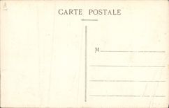 Vintage Postcard Boat Freedom after the catastrophe