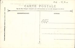 CPA Bateau Catastrophe du Cuirasse Liberte Le mat arriere est abattu sur la tourelle