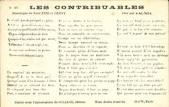 CPA Les contribuables Rene Esse Gerny Vaunel 
