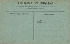 Vintage Postcard the letter of Saint Cyprien Jean Vezere