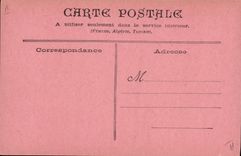 Vintage Postcard Blue of horizon Jean Vezere