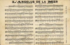 CPA L'angelus de la mer Durocher Goublier 