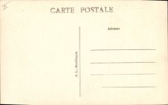 Vintage Postcard Valley of Sioule Panorama of the viaduct and the stopping of the Insipid ones