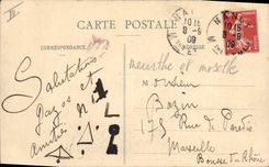 Vintage Postcard Nancy Electricity Heating Lighting