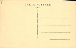 Vintage Postcard great work of Truyere dam Sarrans Electricity