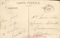 Postal Gargantas San Jorge la fábrica eléctrica y lo entrado de desfile Electricidad