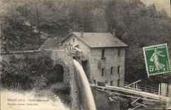 Vintage Postcard Tenay Machines electric Electricite