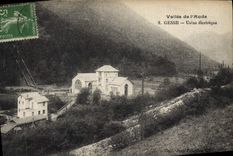 Vintage Postcard Gesse Machines electric Electricite