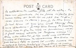 Vintage Postcard Fantaisie Illustrator Child Mom looks after wound them but me I die of hunger