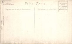 Vintage Postcard Flowers Floral Clock Princes street gardens Edinburgh