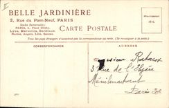 Vintage Postcard Flowers Beautiful Flower stand