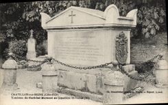 CPA Chatillon sur Seine Tombeau du Marechal Marmont au cimetiere St Vorles 
