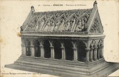Vintage Postcard Aubazine Tomb of St Etienne
