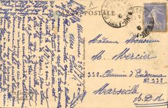 CPA Alsace Nid de cigognes