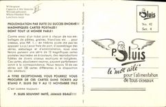 Vintage Postcard Capucin has white head