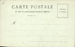 Postal el zorro y la cigüeña según Grandville