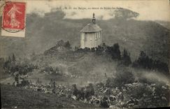 Vintage Postcard Militaria Alpine hunters ND of snows to the top of Supports Baths