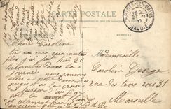 Vintage Postcard Militaria Alpine hunters ND of snows to the top of Supports Baths