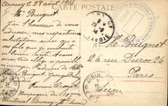 CPA Militaria Chasseurs Alpins en reconnaissance