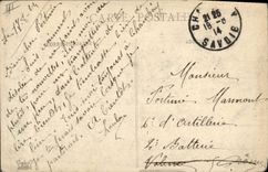 CPA Militaria Chasseurs Alpins Marches d'hiver