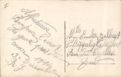 CPA Militaria Chasseurs Alpins Sur la crete des Vosges en route pour l'Alsace