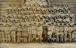 CARTE PHOTO Militaria Chasseurs Alpins 