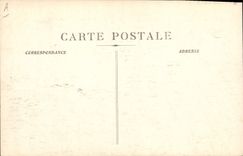 Vintage Postcard Boat the catastrophe of Freedom Clearing of the footbridges