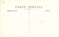 Vintage Postcard Boat Catastrophe of Freedom Clearing of the footbridges