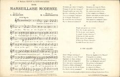 CPA Marseillaise Moderne Renaudin Labourbette