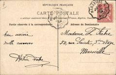 Vintage Postcard the Lady of the manor Alfred Margis