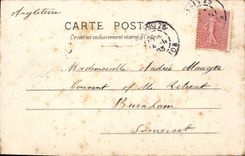 Vintage Postcard Pieray Theater