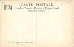 Vintage Postcard Folklore Alsace Hansi Kiensheim SIGNAL