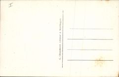 Vintage Postcard Electricite Stopping on the Expensive one has Rochebut close Montlucon Overall picture of the buildings and the dam