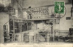 CPA Electricite Vidauban Entraigues Energie electrique du littoral mediterraneen Tableaux distributeurs