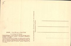 CPA Electricite Vallee de la Truyere Le barrage de Sarrans
