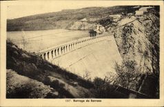 CPA Electricite Barrage de Sarrans