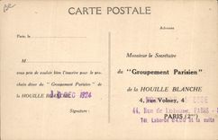 Vintage Postcard Electricite General Company of Electricity Machines of Tilliers Laminage of the copper of the brass of aluminum