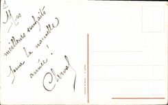 Vintage Postcard Fantasy Illustrator Right Children New Year's Day