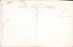 Vintage Postcard Fantasy Illustrator Dog Joined Up Militaria