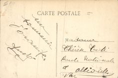 Vintage Postcard Orange with the Middle Ages