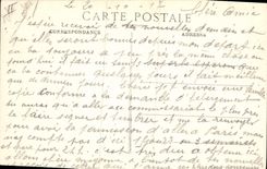 Vintage Postcard Bridge of Joigny in 1744