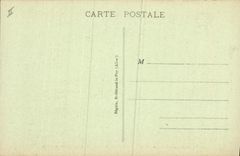 Vintage Postcard Saint Nectary there are hundred years the ruins of the Isabey castle