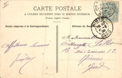 Vintage Postcard Aix in 1481