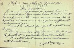 Vintage Postcard Saint Etienne